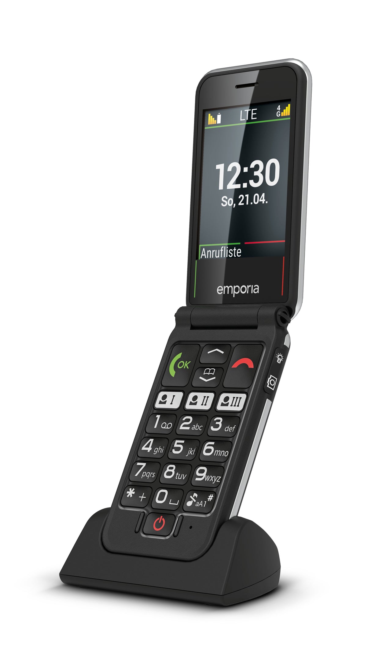 EAN 9005613168742 - Emporia emporiaJOY-LTE 7,11 cm (2.8") 115 g Negro Teléfono para personas mayores imagen 14