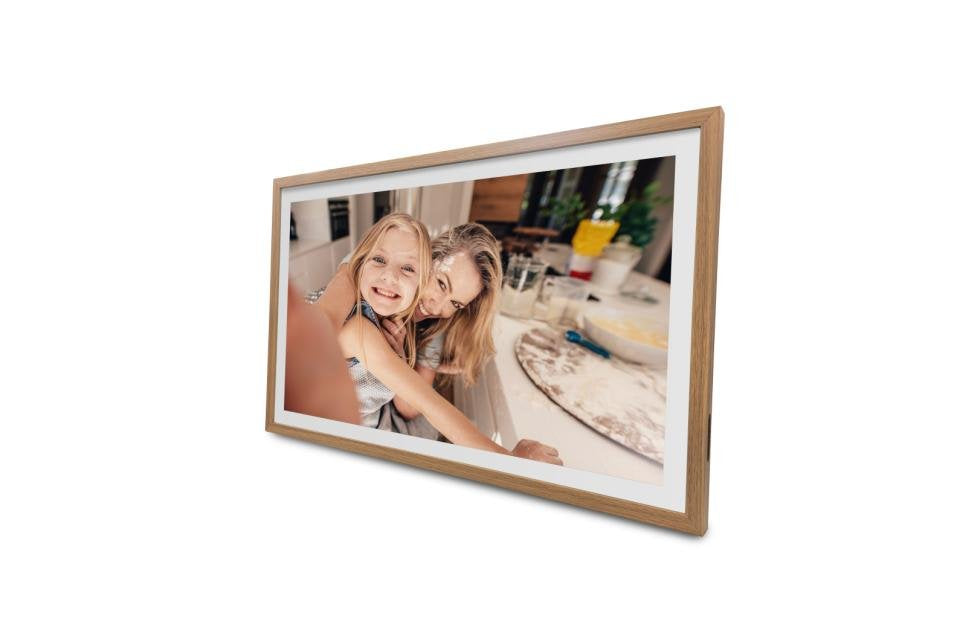EAN 5706751088889 - Denver PFF-3263LW marco fotográfico digital Madera 80 cm (31.5") Pantalla táctil Wifi imagen 2