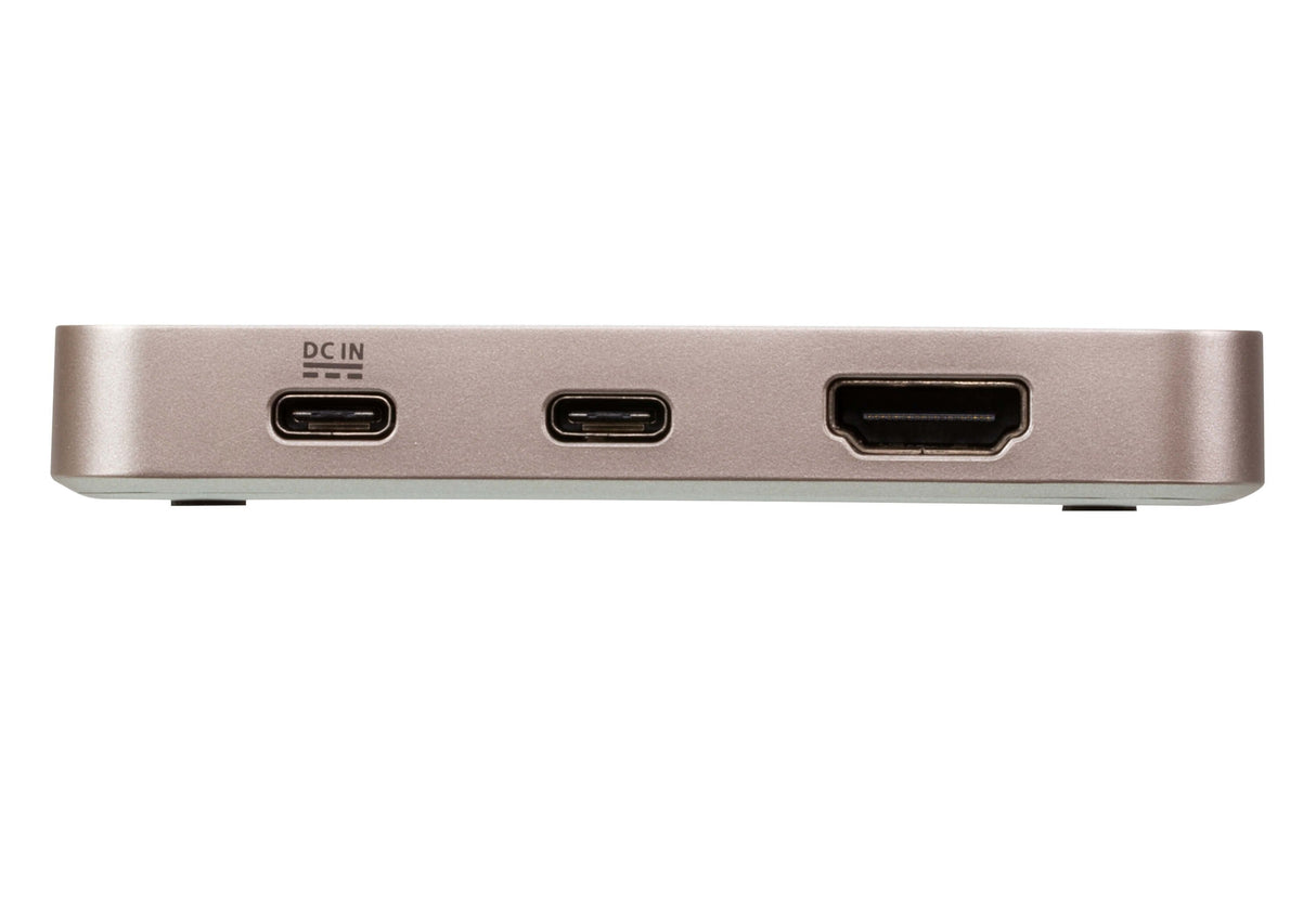 Miniestación De Acoplamiento Aten Uh3235 Usb-C 4k Ultra - Pd60w