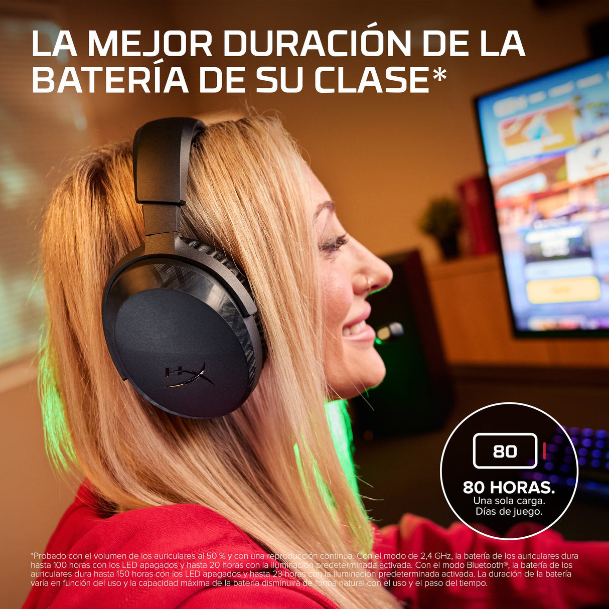 EAN 0199251514661 - HyperX Cloud Stinger 3 Wireless Gaming Headset PlayStation imagen 4