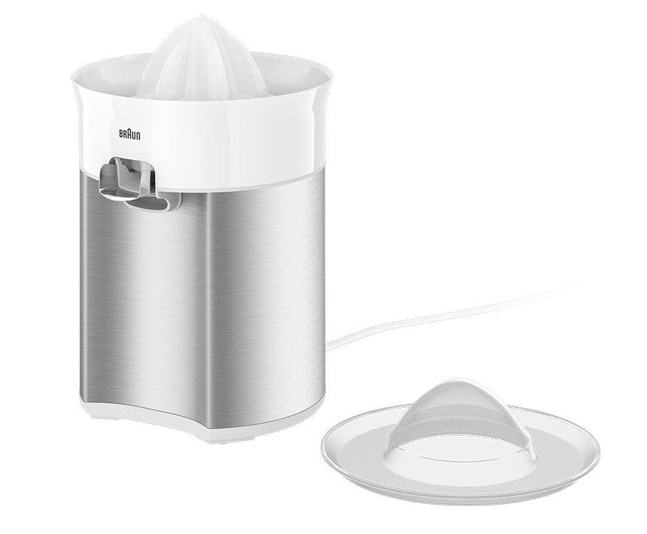 EAN 8021098003614 - Braun CJ5050 WH prensa de cítricos eléctricos 60 W Metálico, Blanco imagen 2