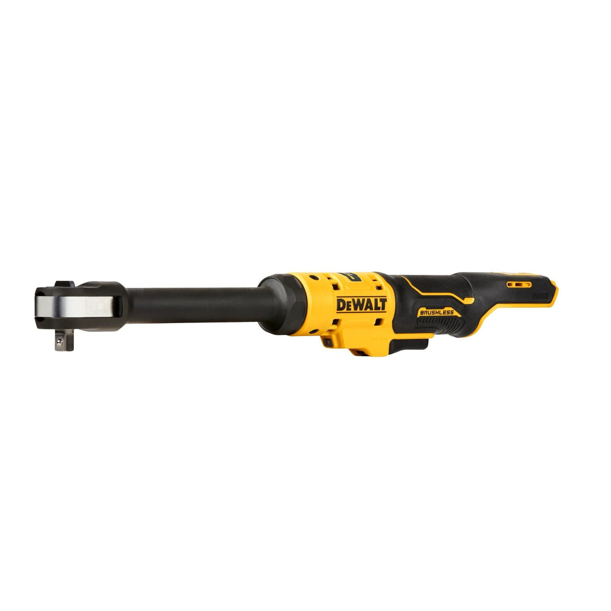 Trinquete Inalámbrico Dewalt Dcf503en, 3/8", 12 Voltios, Destornillador Amarillo/Negro, Sin Batería Ni Cargador