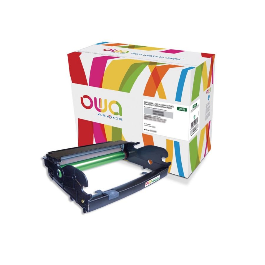 Owa Tambor Compatible Con Lexmark E260x22g, Dell 593-10338
