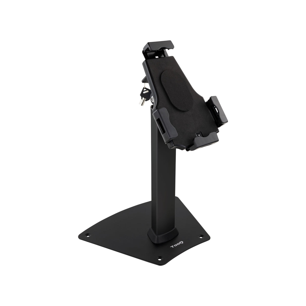 Tooq Soporte De Sobremesa Profesional Ajustable Para Tablet De Entre 7.9? A 10.5? - Incluye Candado Antirrobo -