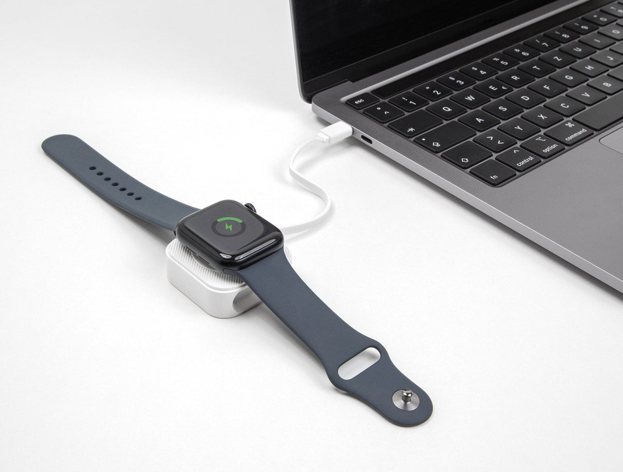 Delock 83023 Almohadilla De Carga Usb Type- C Para Apple Watch Blanco Magnético