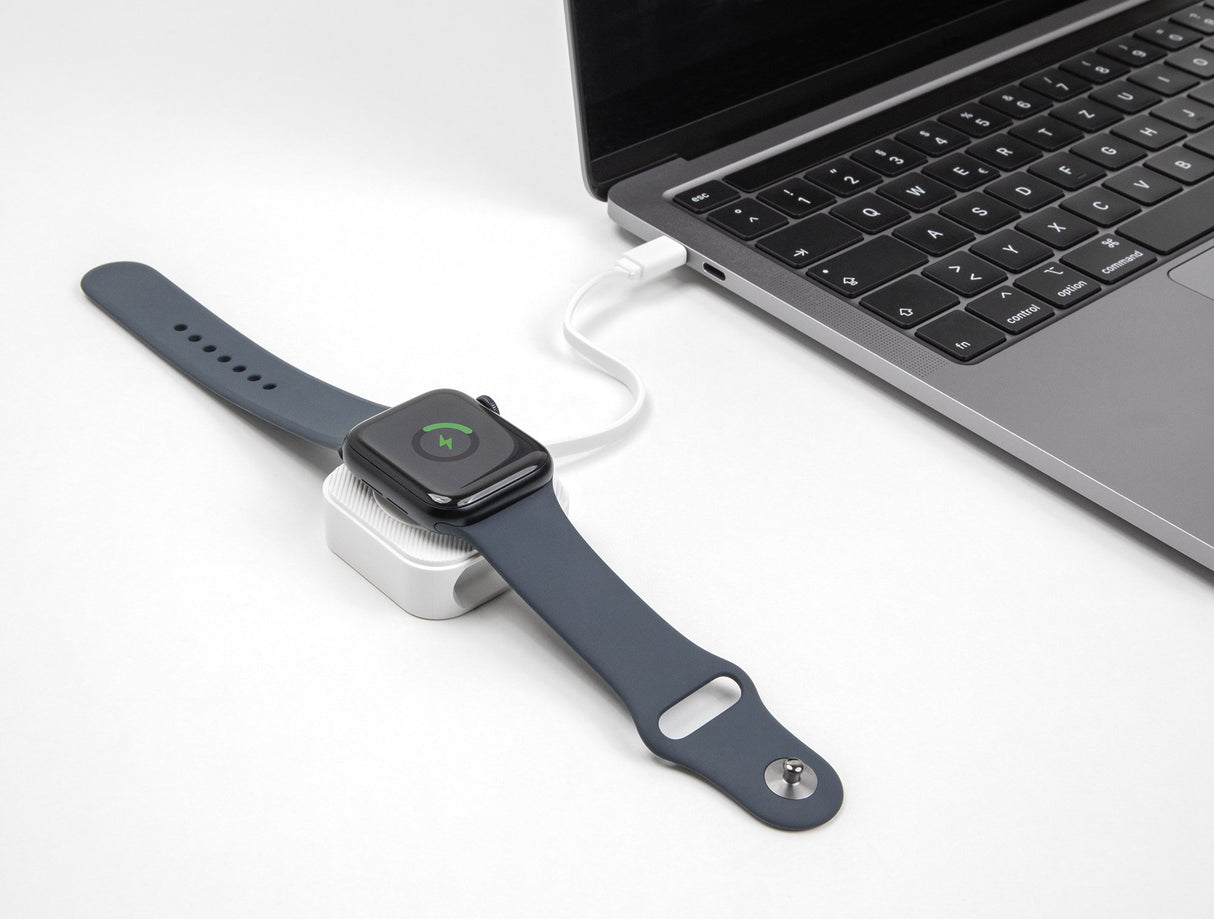 EAN 4043619830237 - DeLOCK 83023 cargador de dispositivo móvil Reloj inteligente Blanco USB Cargador inalámbrico Interior imagen 3