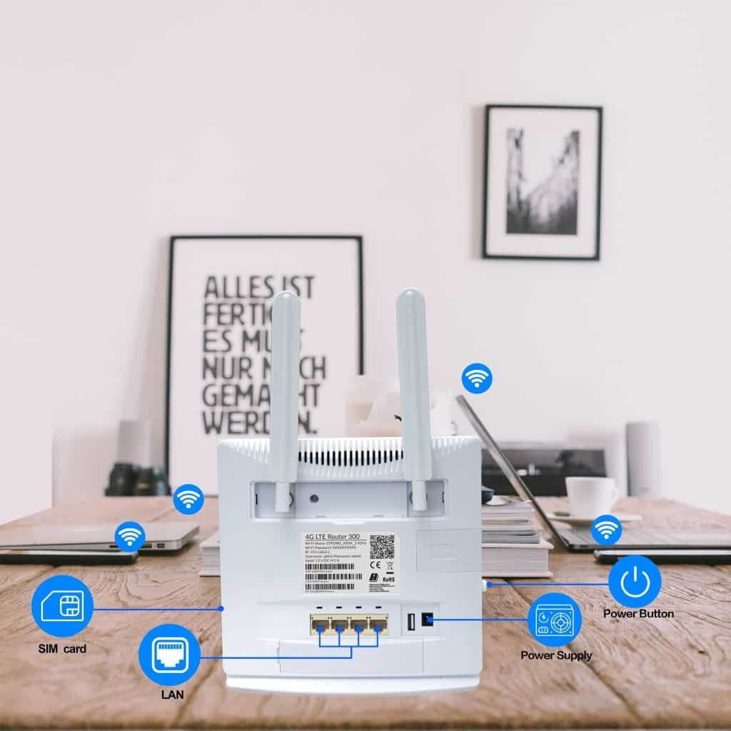 Strong 4grouter300v2 4g Router Wi-Fi 300