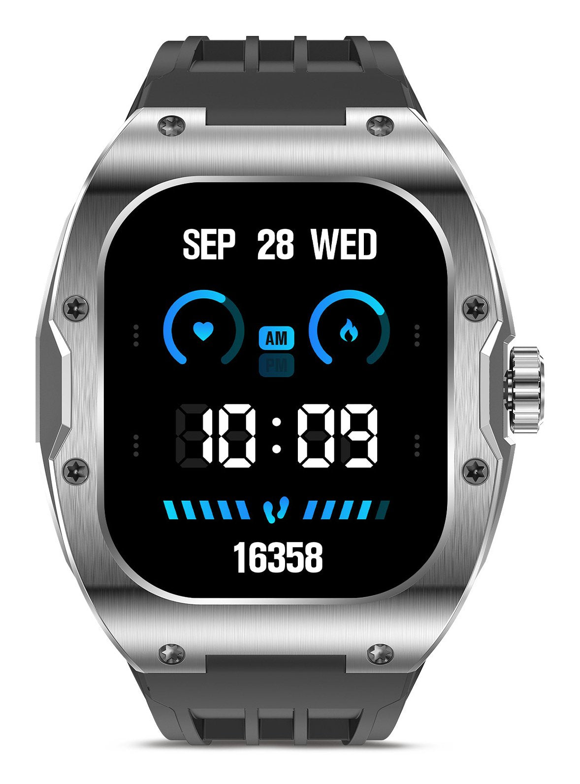 Smartwatch Ksix Hero Black 1.95"