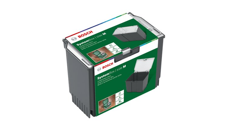 Bosch Systembox Caja De Almacenaje Rectangular Polipropileno (Pp) Negro, Gris 1600a01v7p