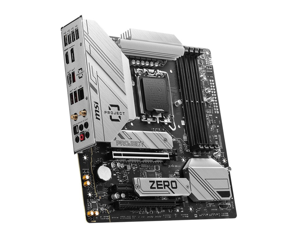 EAN 4711377143660 - MSI B760M Ptoject Zero Intel B760 LGA 1700 micro ATX imagen 3
