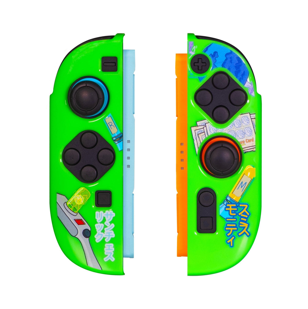 Carcasa Cons+Portct.Joy-Con R. Morty