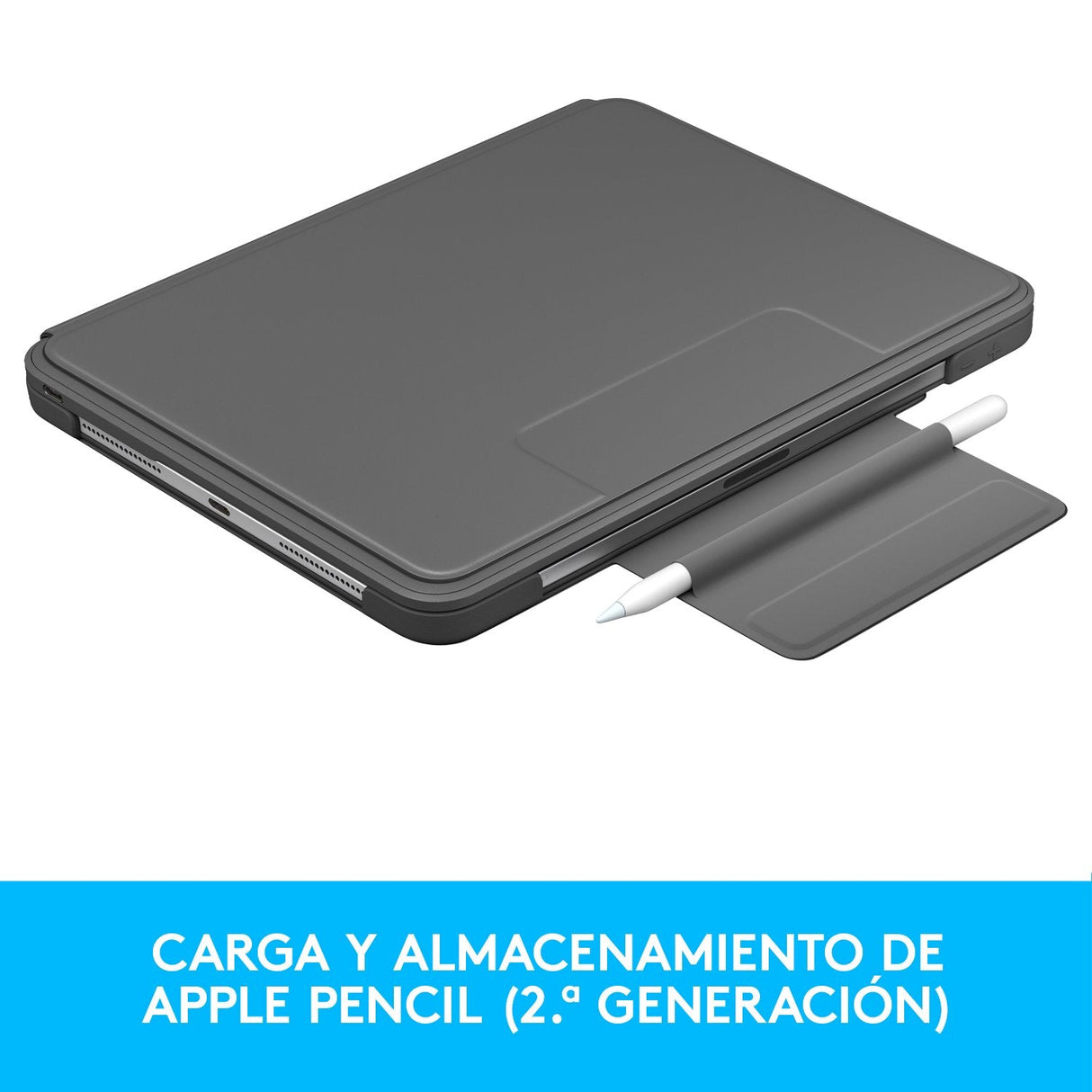 Slim Folio Pro Ipad Pro 11-Inchperp 1st 2nd Gen Graphite Esp Mediter Sp