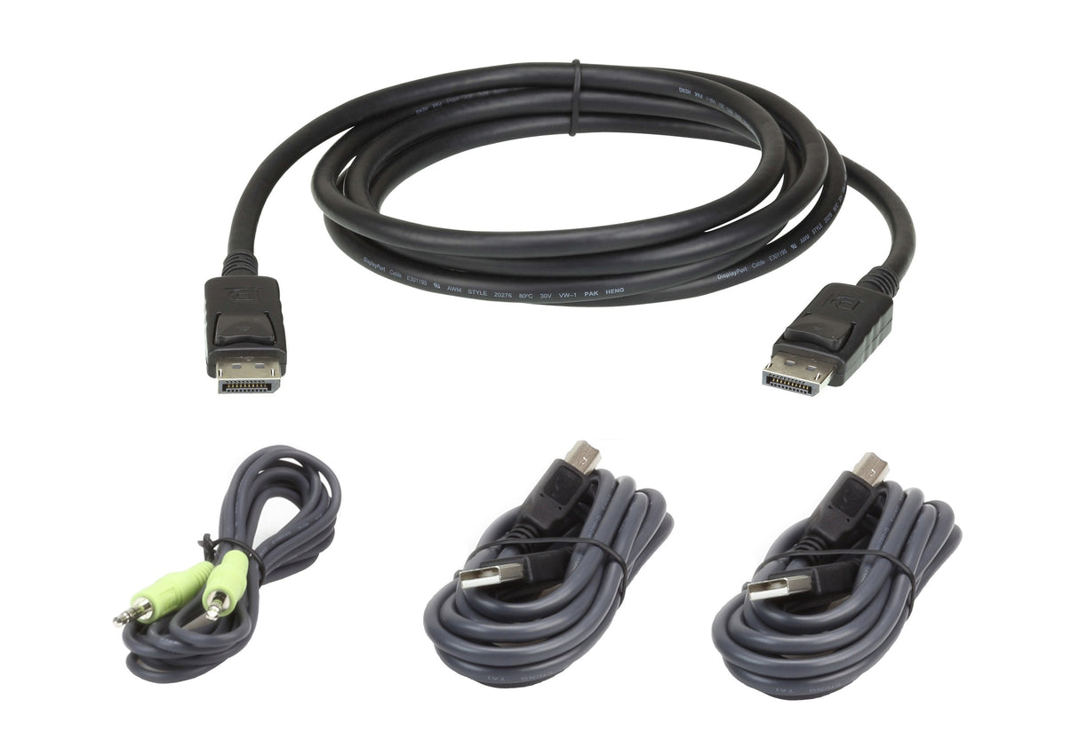 Aten 2l-7d02udpx4 Cable Para Video, Teclado Y Ratón (Kvm) 1,8 M Negro