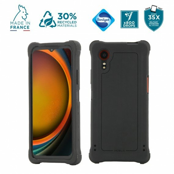 EAN 3700992531236 - Mobilis 054016 funda para teléfono móvil 16,8 cm (6.6") Gris imagen 2