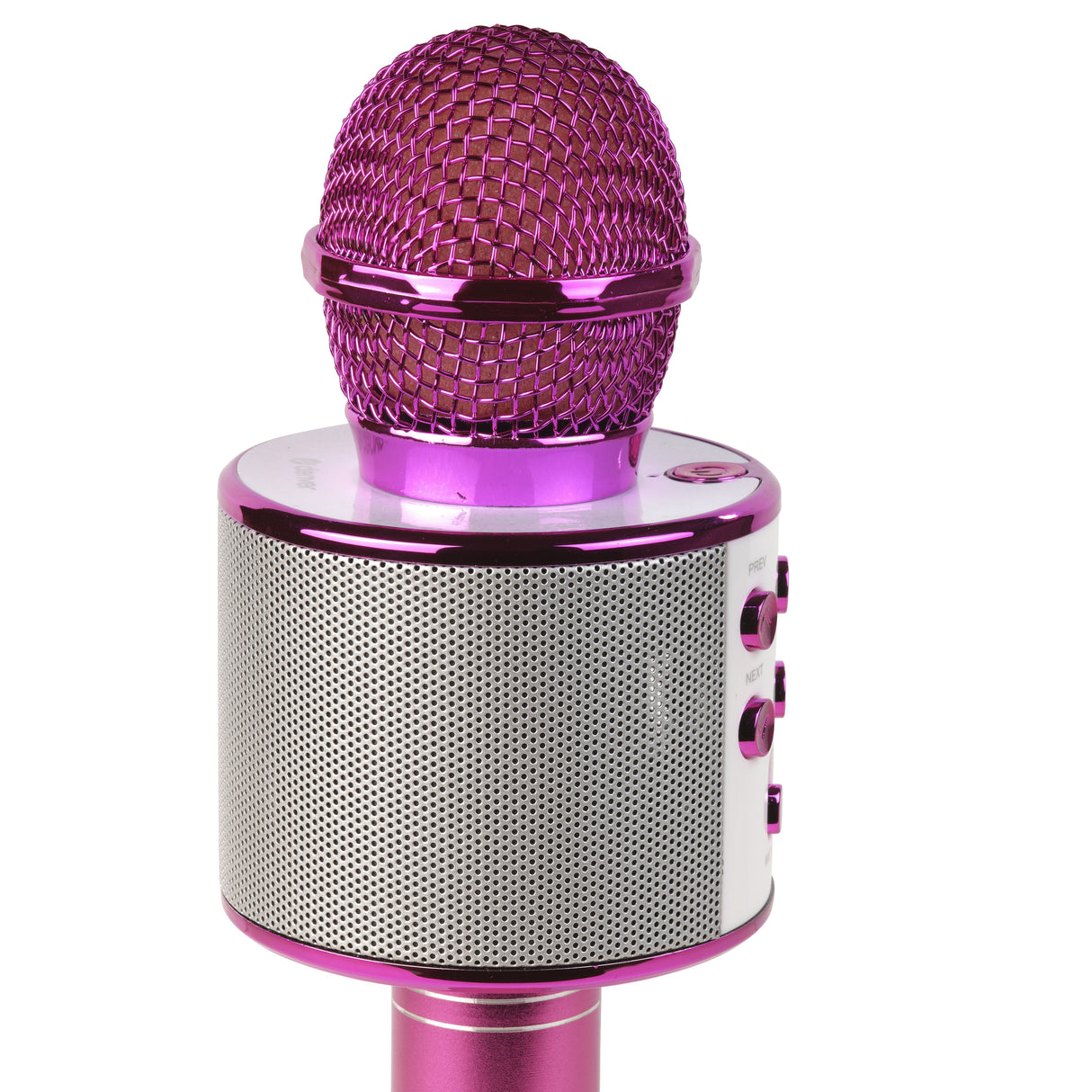 Denver Micrófono Altavoz Bluetooth Para Karaoke Rosa