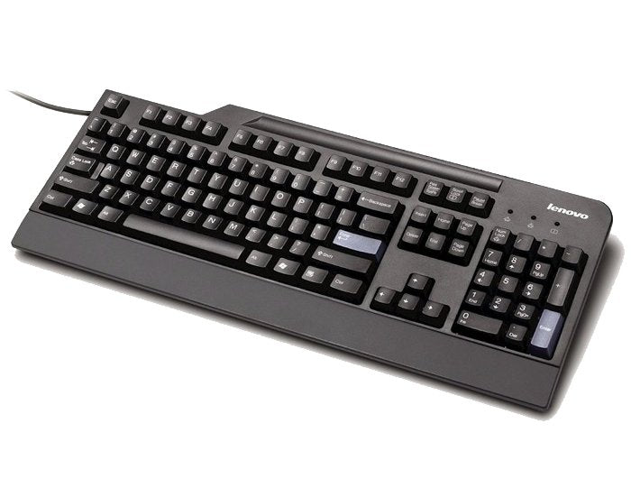 Teclado Español Lenovo Usb Con Lector Smart Card (Compatible Dni Electronico) Negro
