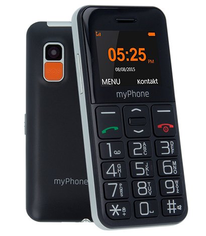 Myphone Halo Easy Negro Móvil Senior 1.77'' Cámara Vga Bluetooth