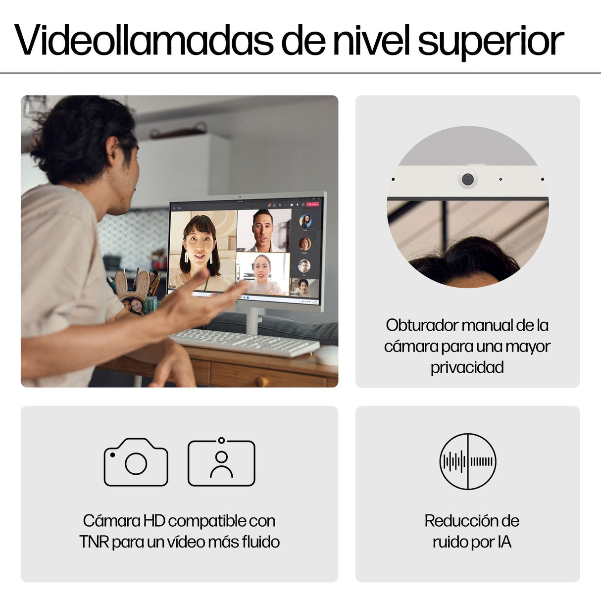 Hpc Hp Aio 22-Dg0025ns N100 8gb 256gb 21.45" Fhd 1920x1080 W11h