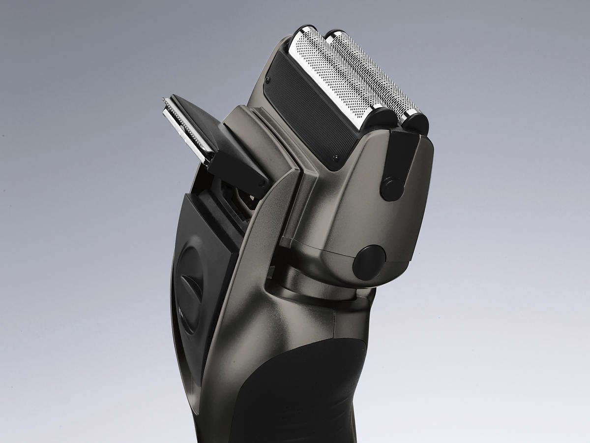 Máquina De Afeitar Panasonic Es-Rw33 De Láminas Recortadora Negro, Plata