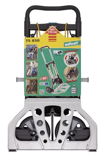EAN 4006885550100 - wolfcraft GmbH TS 850 Aluminio, Plástico Carretilla de carga imagen 2