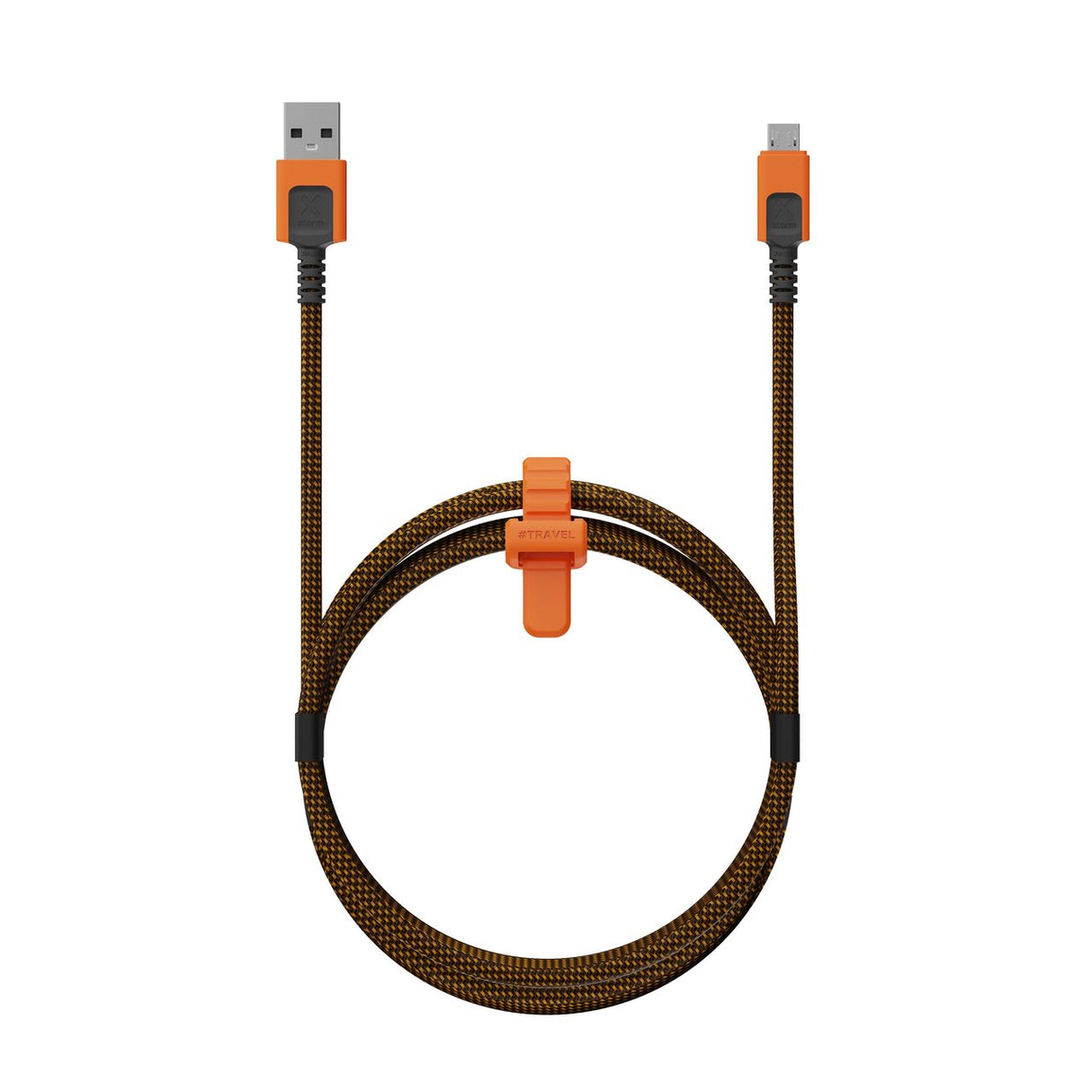 EAN 8718182279153 - Xtorm CXX2008 cable USB 1,5 m USB A Micro-USB B 10,5 W Negro, Naranja imagen 1
