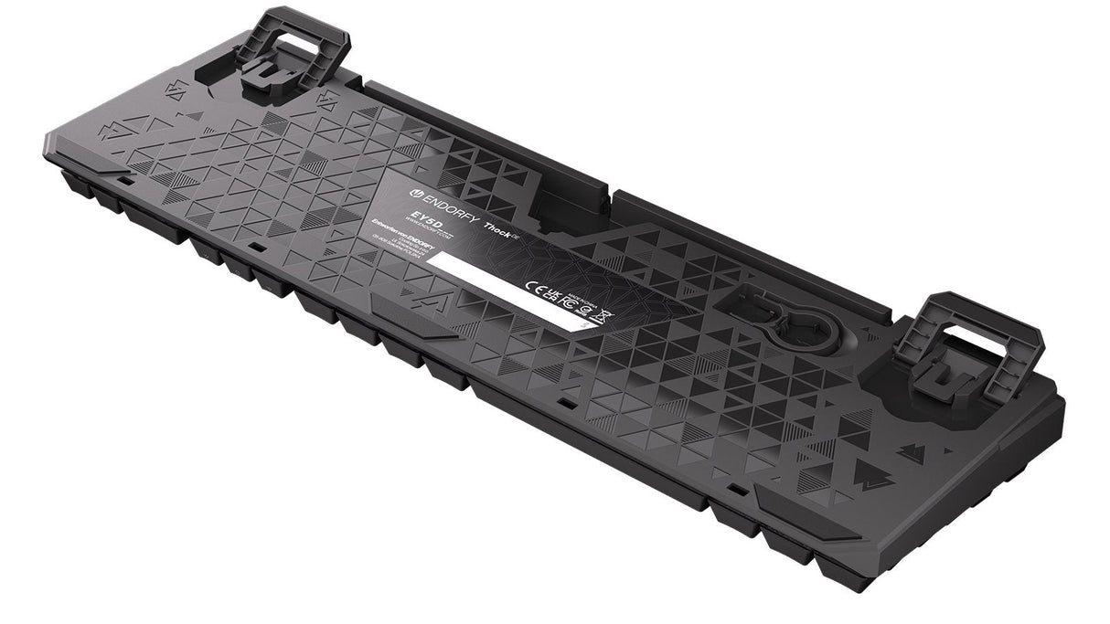 Teclado Alemán Endorfy Thock Usb Qwertz Negro