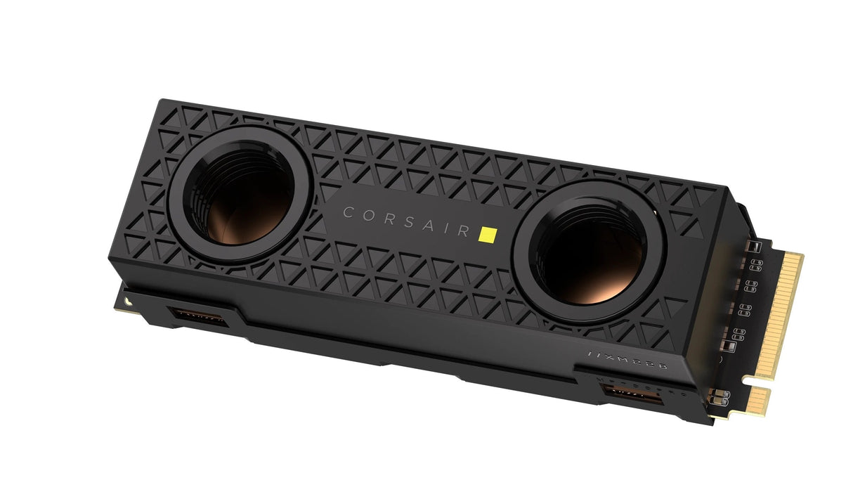 Corsair 2tb Mp700 Pro Hydro X Gen5 M.2 Nvme Ssd W/ Water-Cooled Block M.2 2280 Pcie 5.0 R/W 12.4k/11.8k Mb/S 1.5m/1.6m Iops