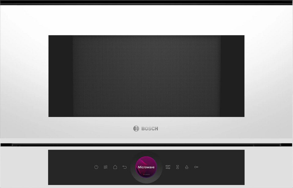 Microondas Bosch Serie 8 Bfl7221w1 Blanco Solo Microondas Integrado 21 L 900 W