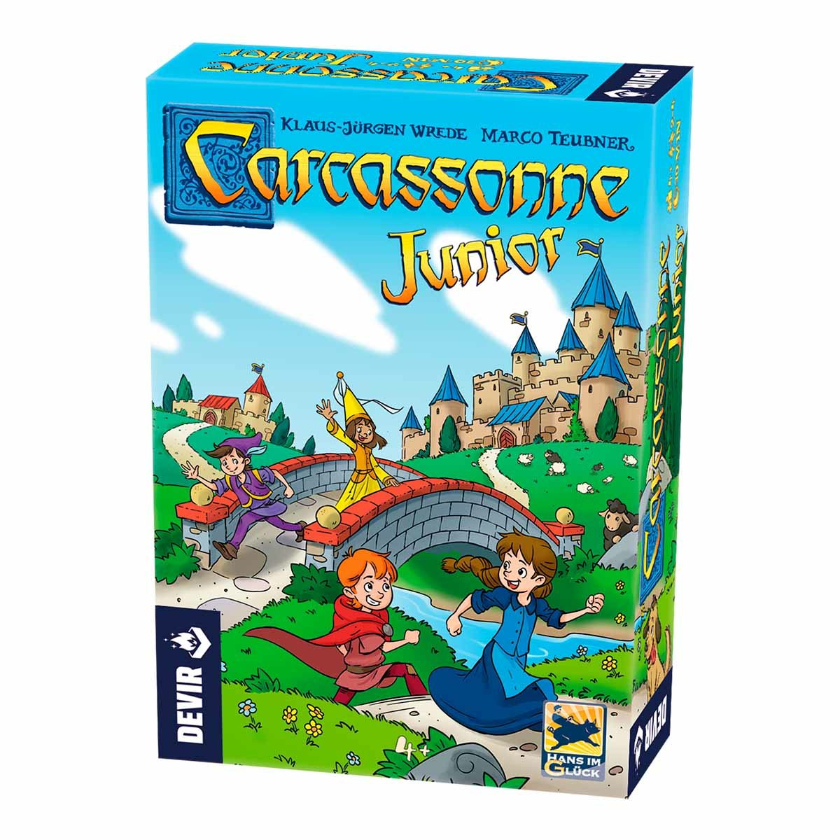Juego De Mesa Devir Carcassonne Junior (Trilingüe)