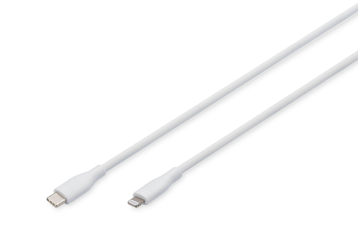 EAN 4016032495970 - Digitus AK-600110-010-W cable de conector Lightning imagen 1