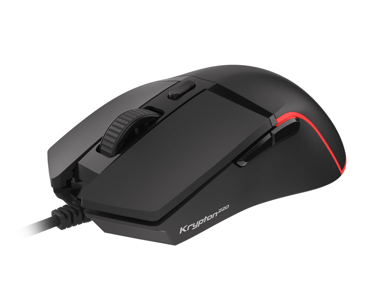 EAN 5901969431407 - GENESIS Krypton 220 ratón Juego mano derecha USB tipo A Óptico 6400 DPI imagen 1