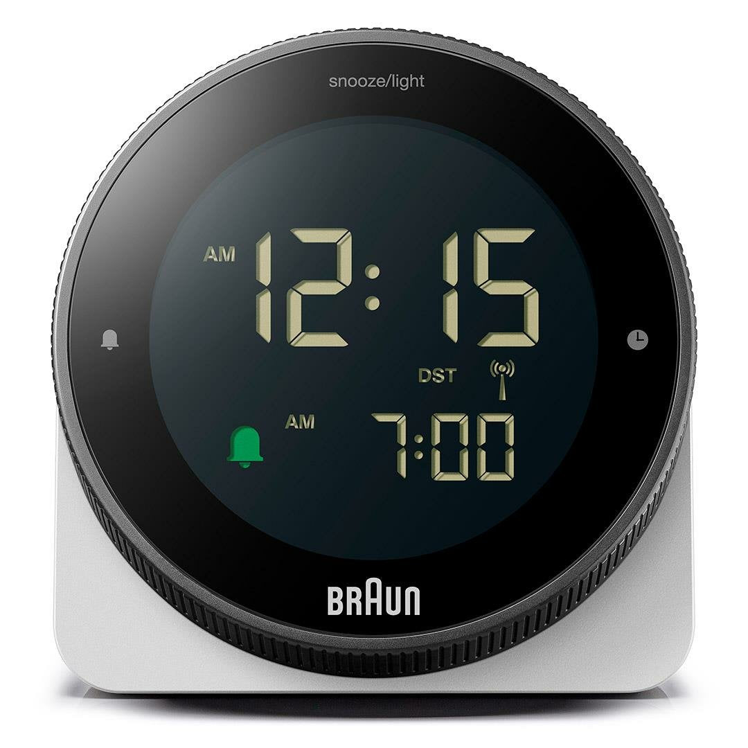EAN 4007218676207 - Braun BC24W-DCF reloj de mesa o pared Reloj radiocontrolado Rectángulo Negro, Blanco imagen 3