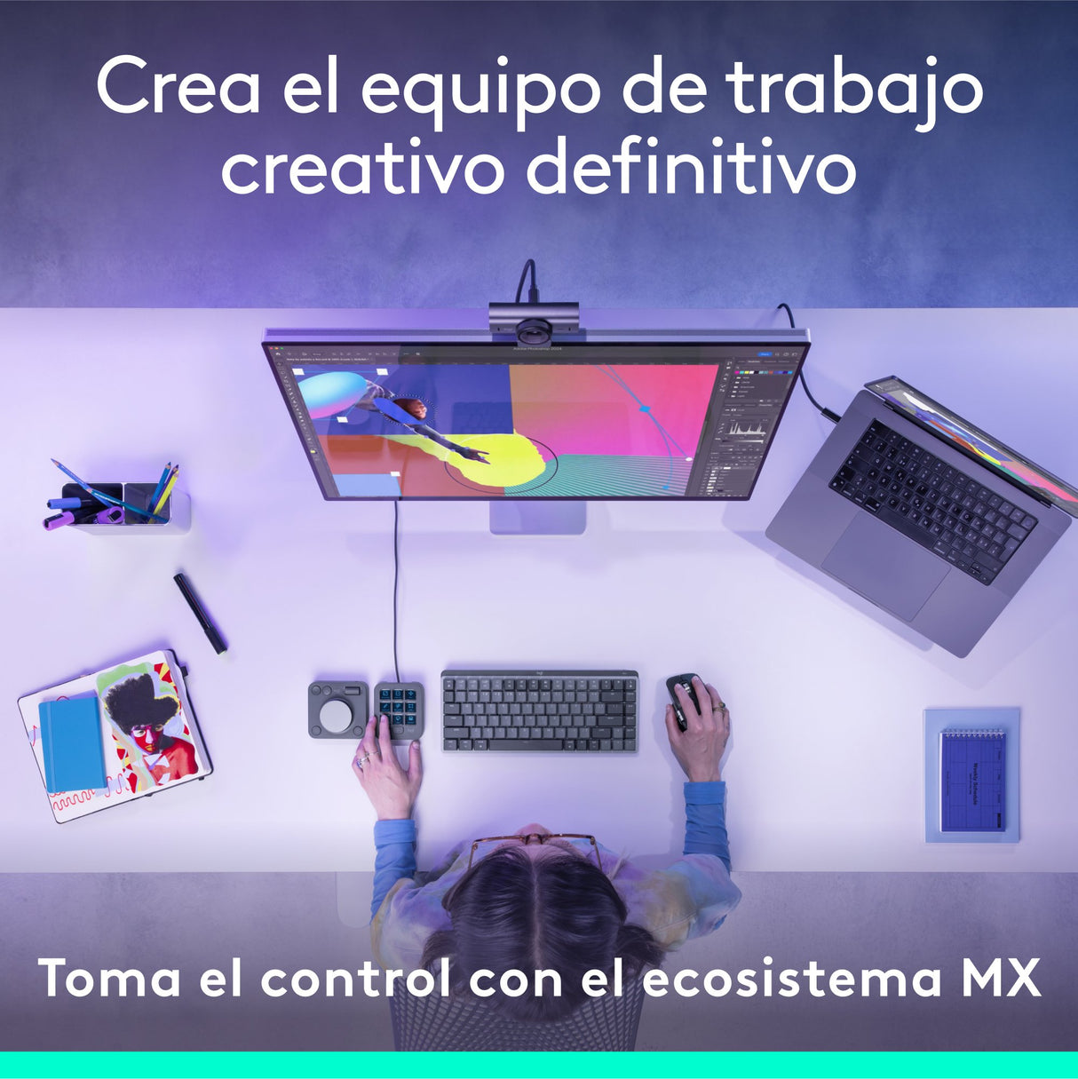 EAN 5099206124707 - Logitech MX Creative Console Teclado Bluetooth/USB imagen 9