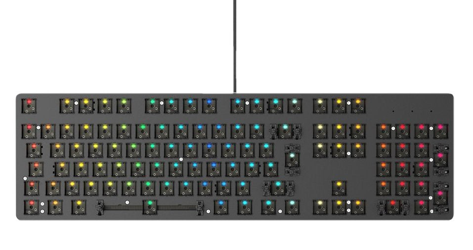 Glorious Pc Gaming Race Gmmk-Rgb-Iso Teclado Usb Negro