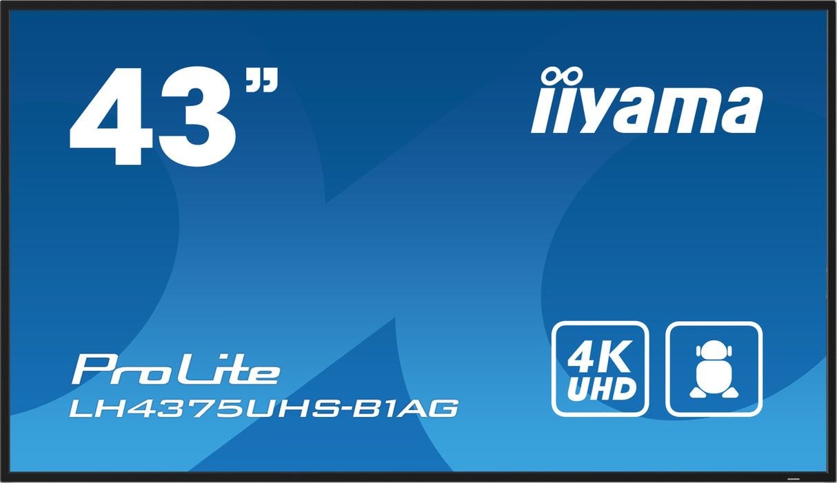 EAN 4948570123445 - iiyama ProLite Pantalla plana para señalización digital 108 cm (42.5") LCD Wifi 500 cd / m² 4K Ultra HD N imagen 2