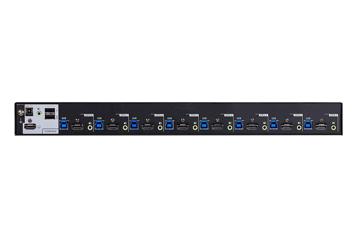 EAN 4710469340697 - ATEN CS18208-AT-G interruptor KVM Negro imagen 2
