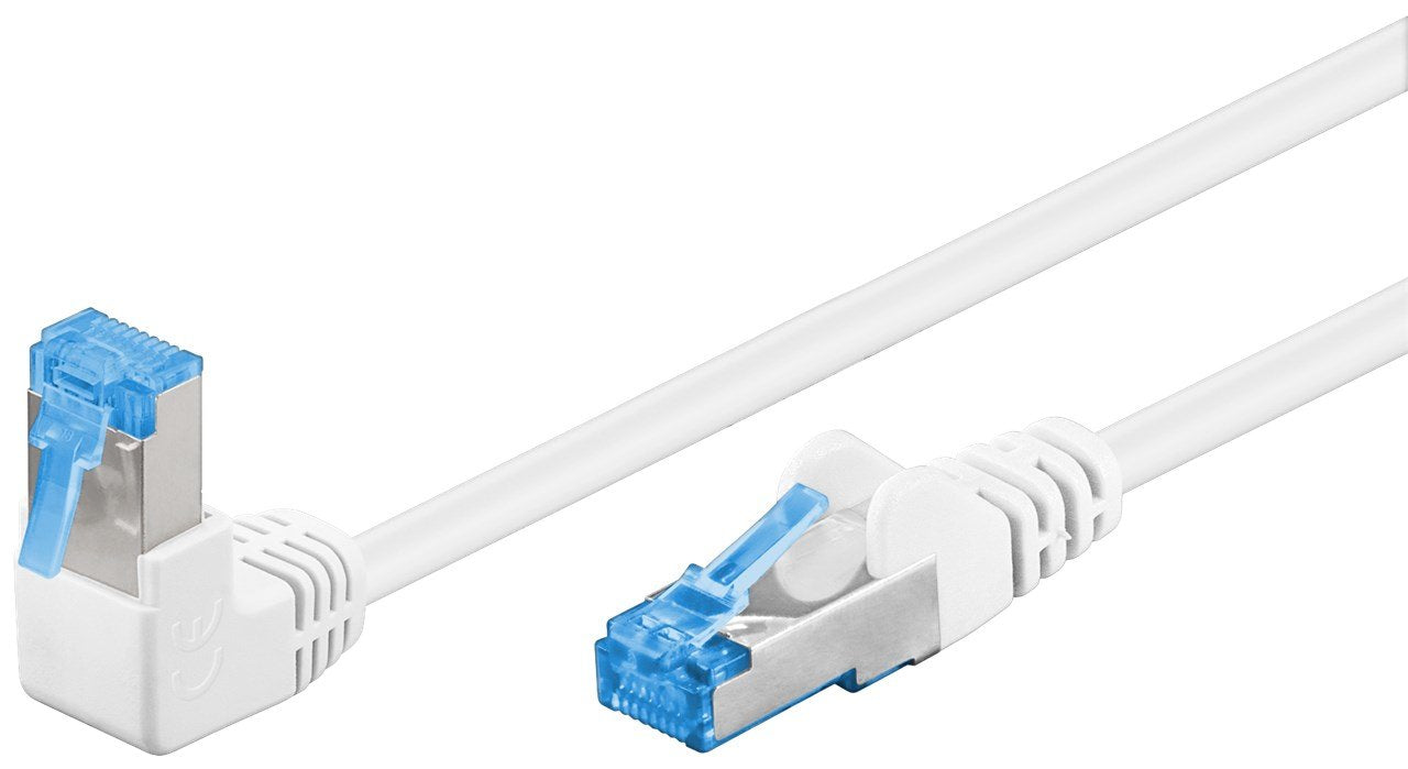 Cable Goobay 51563 De Red Blanco 0,5 M Cat6a S/Ftp (S-Stp) Blanco, 0,5 M, Cat6a, S/Ftp (S-Stp), Rj-45, Rj-45