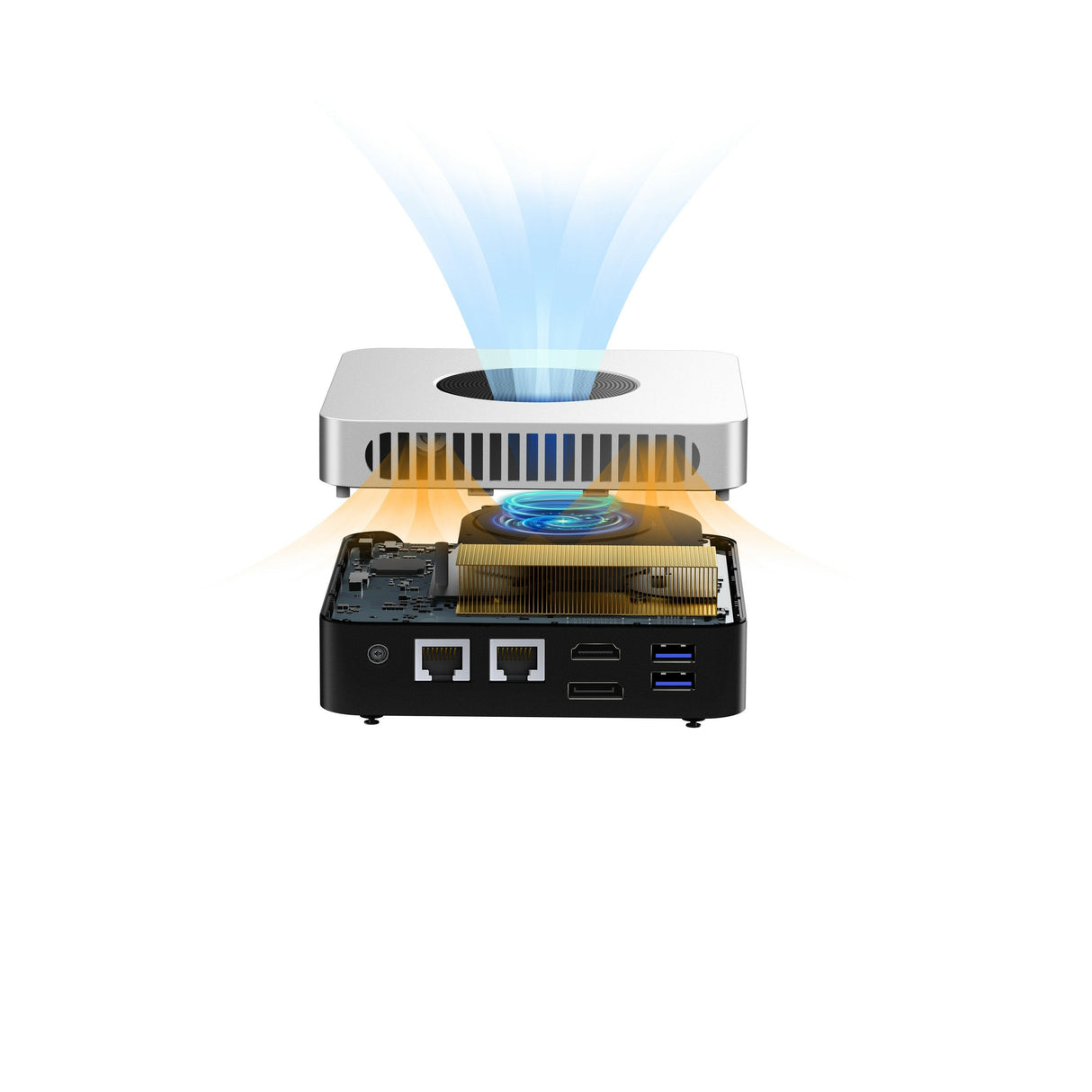 Mini Pc Chuwi Larkbox X Intel N100/12gb/512gb Ssd/W11 Blanco