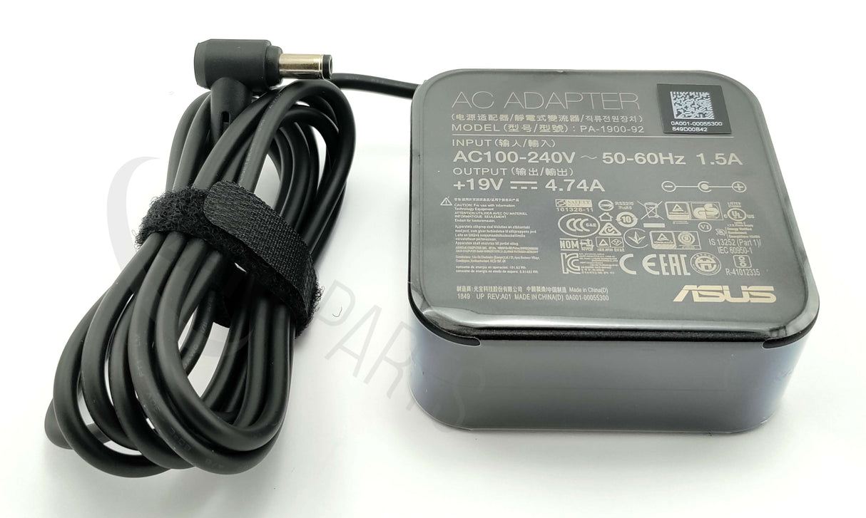 EAN 5704174125563 - ASUS 0A001-00053600 adaptador e inversor de corriente Interior 90 W Negro imagen 1