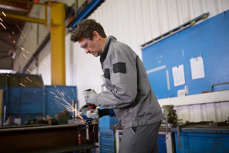 Bosch Professional Amoladora Angular Gws 17-125 Sb Professional Azul/Negro, 1.700 W