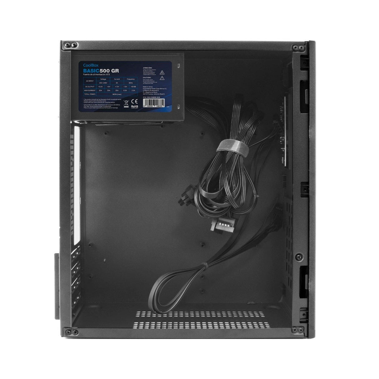 Coolbox Caja Matx M460 Usb-C 3.2 Gen1 Con Fuente Basic500 W