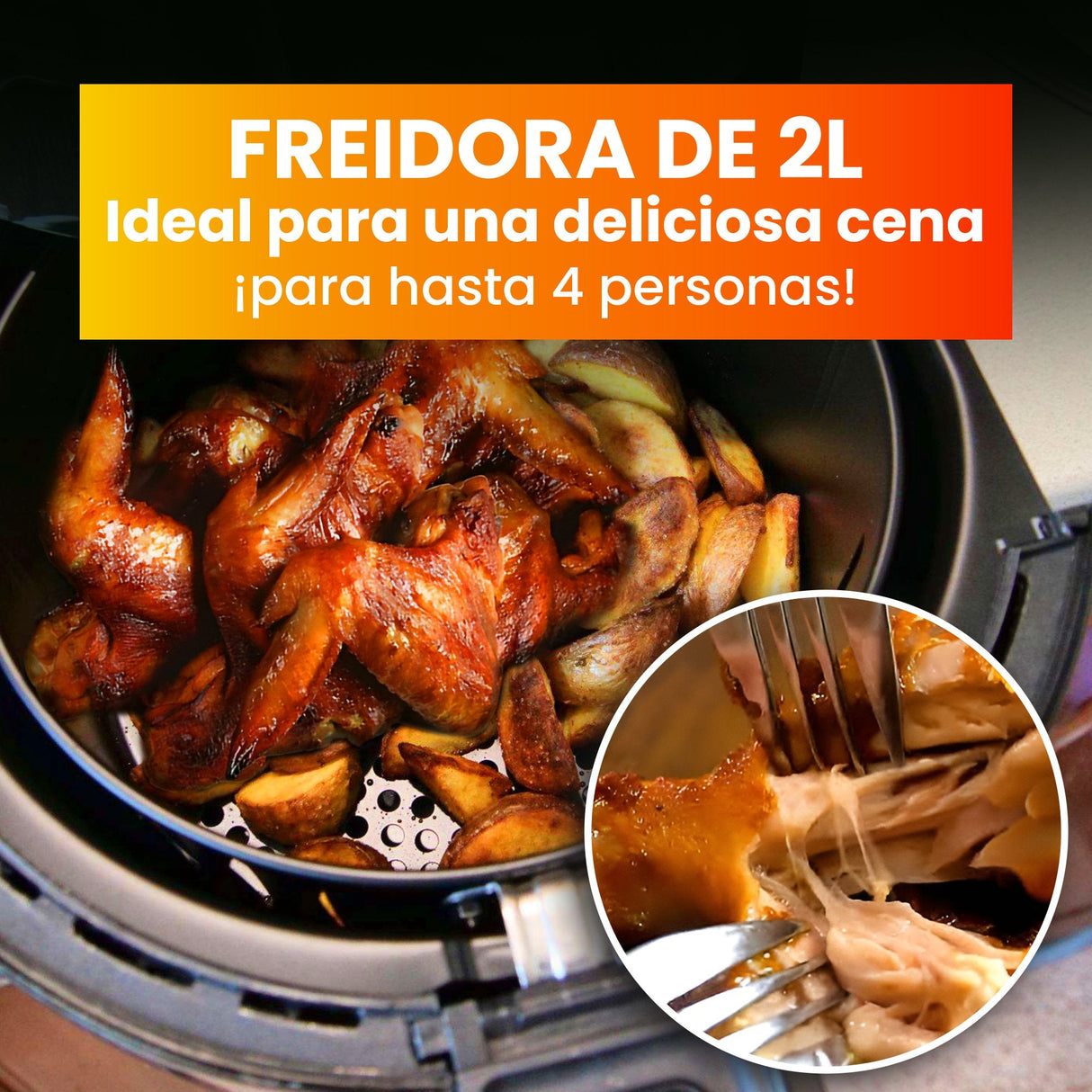 Extralink Smart Life Air Fryer 2l Eu Sj-200