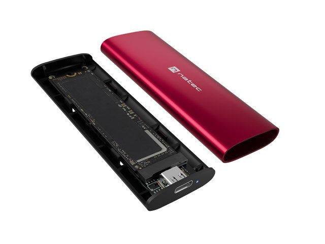 EAN 5901969450903 - NATEC RHINO M.2 NVME LITE Caja externa para unidad de estado sólido (SSD) Rojo imagen 7