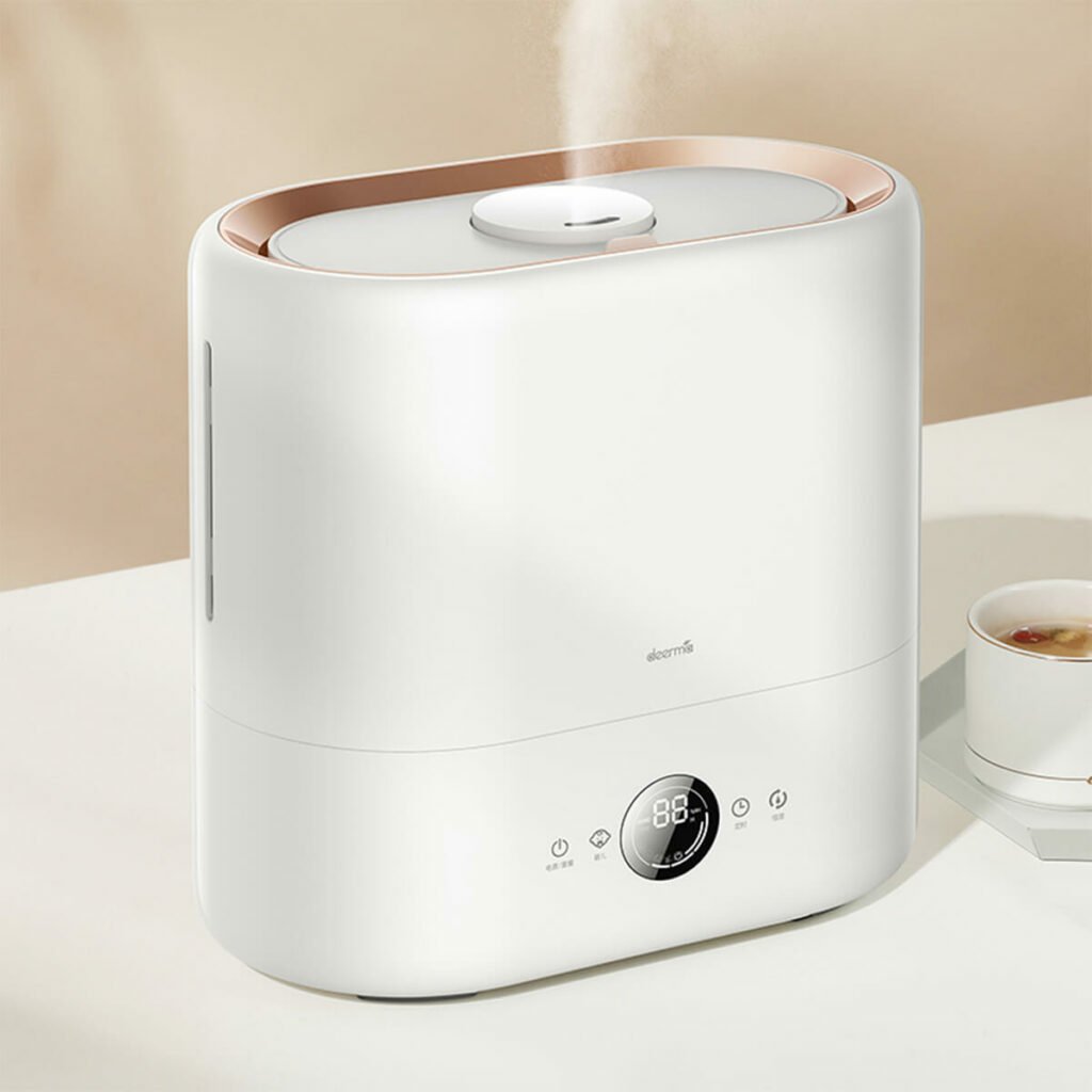 EAN 6955578037573 - Deerma ST636W humidificador 4,5 L Oro, Blanco 28 W imagen 2