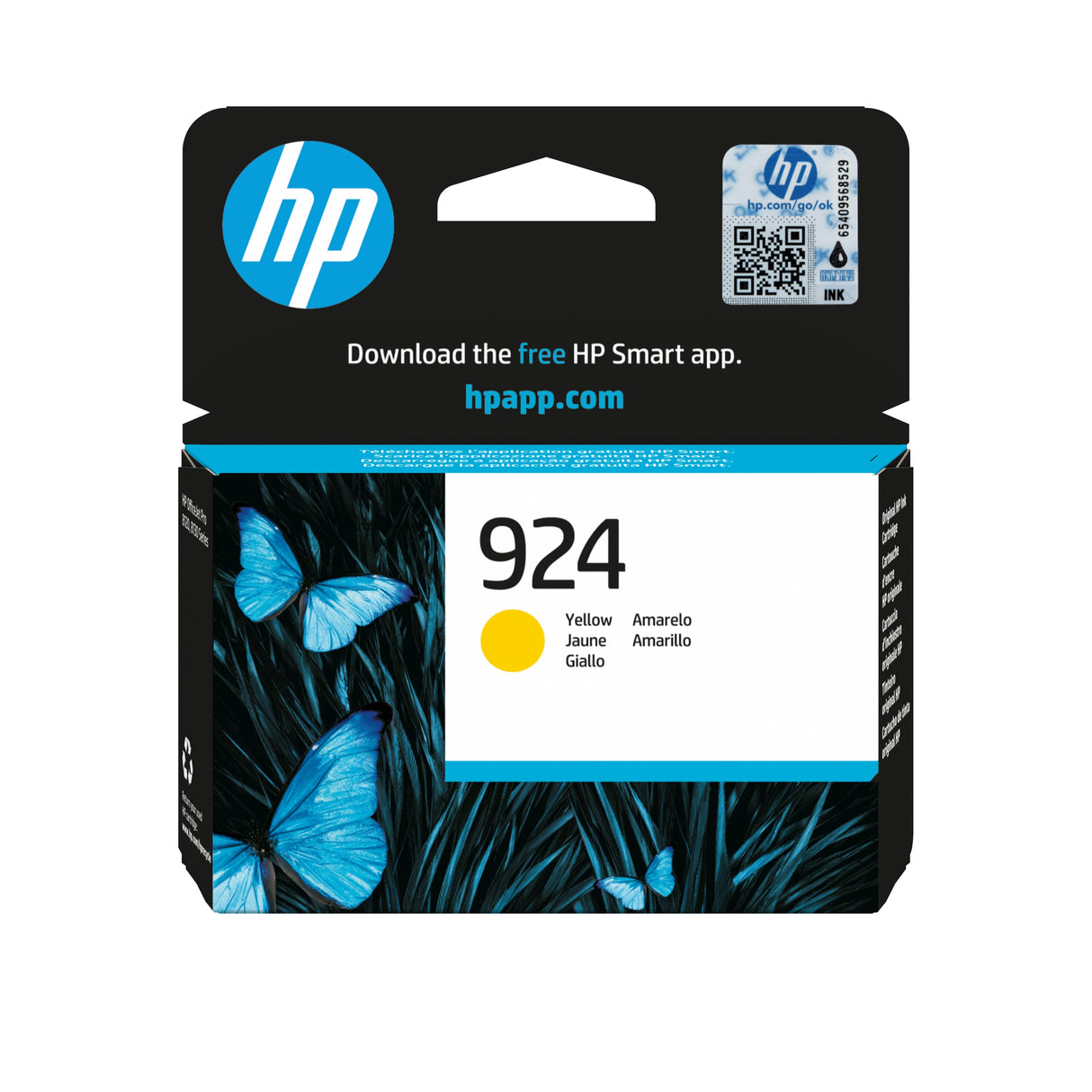 EAN 0196786147371 - HP 924 Yellow Original Ink Cartridge cartucho de tinta 1 pieza(s) Rendimiento estándar imagen 1