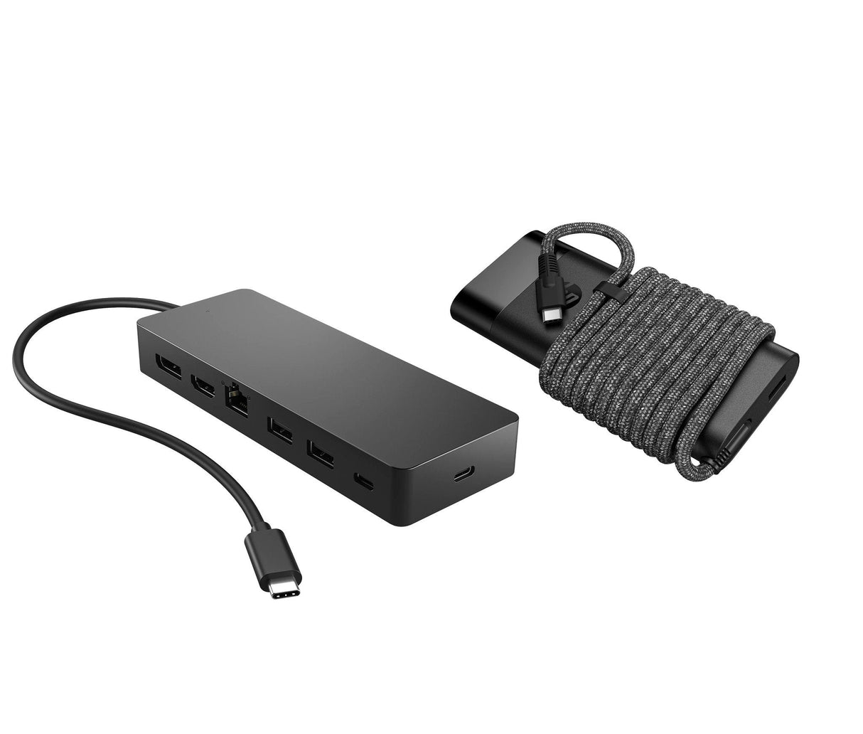 EAN 0197961554168 - HP Universal USB-C Hub and Laptop Charger Combo Alámbrico USB 3.2 Gen 1 (3.1 Gen 1) Type-C Negro imagen 2