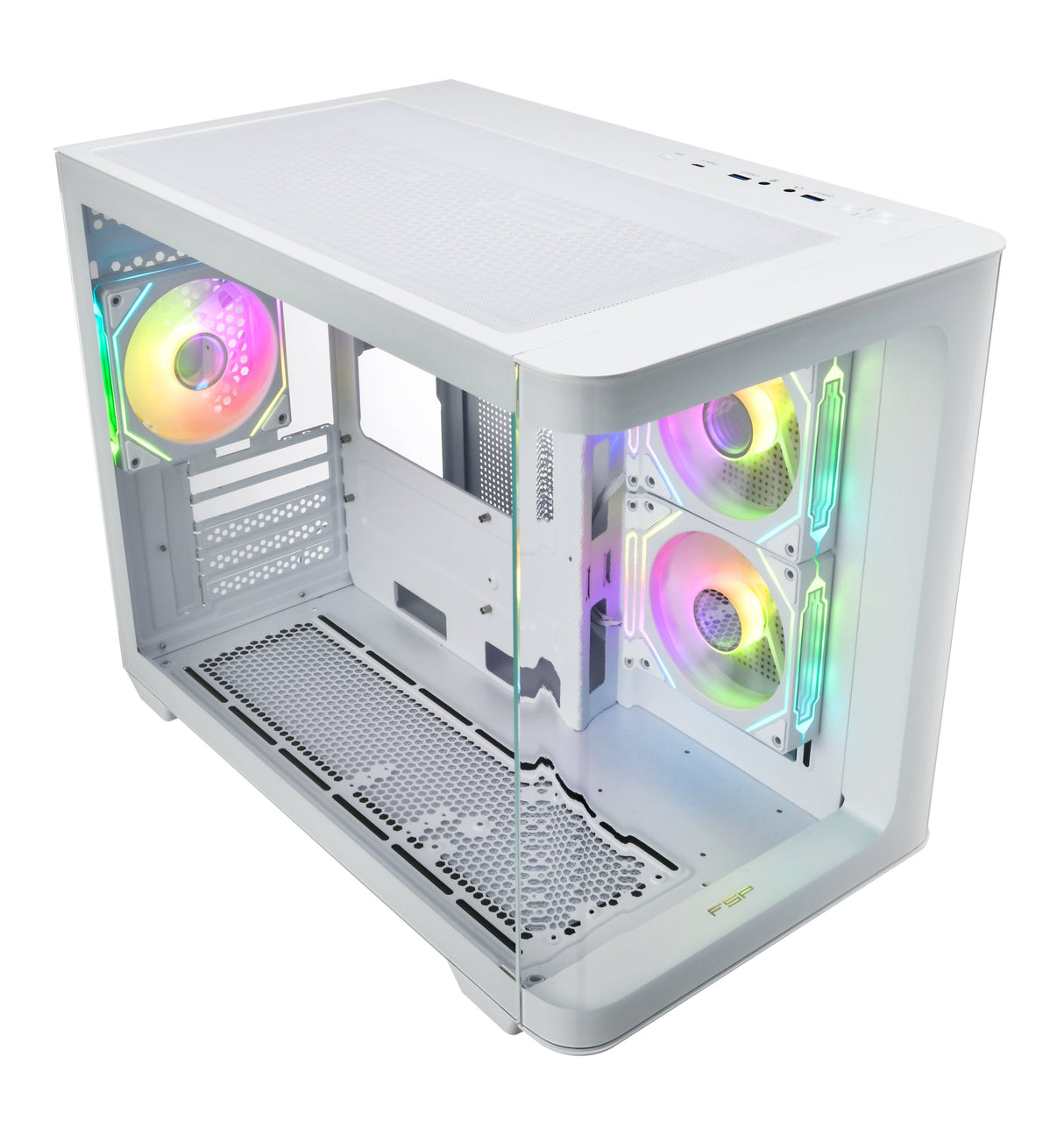 Caja Pc Fsp Geh Mini S380-Wa Micro-Atx Mini-Itx O.N. Blanco Retail
