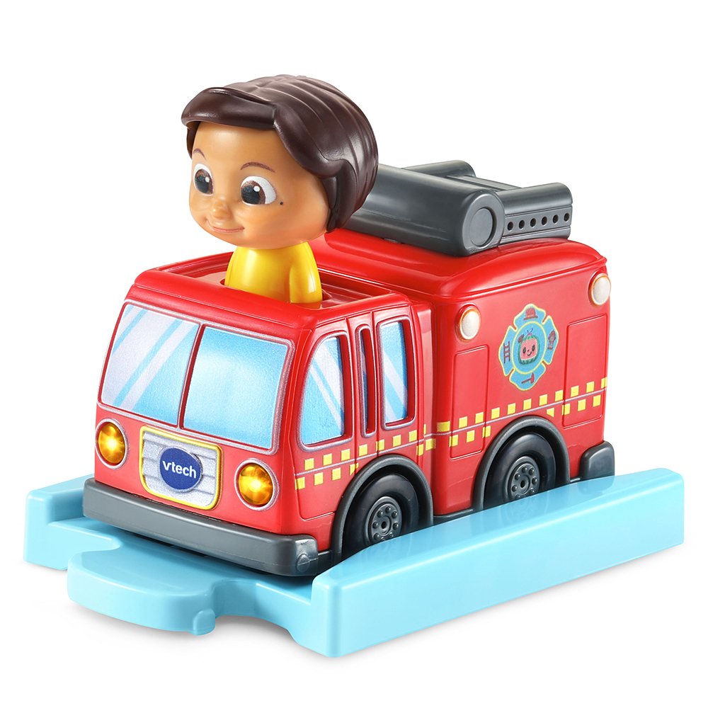 Vtech Hace Velocistas Para Bebés: Camión De Bomberos De Cocomelon Nina, Vehículo De Juego 80-561304
