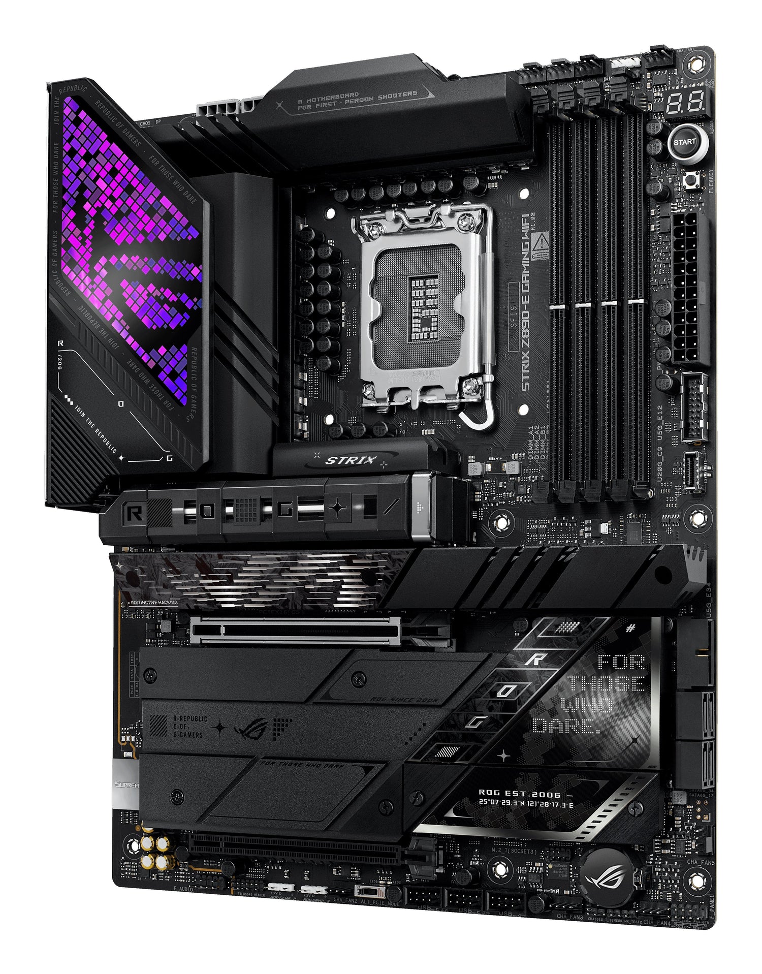 EAN 4711387756133 - ASUS ROG STRIX Z890-E GAMING WIFI Intel Z890 LGA 1851 (Socket V1) ATX imagen 3