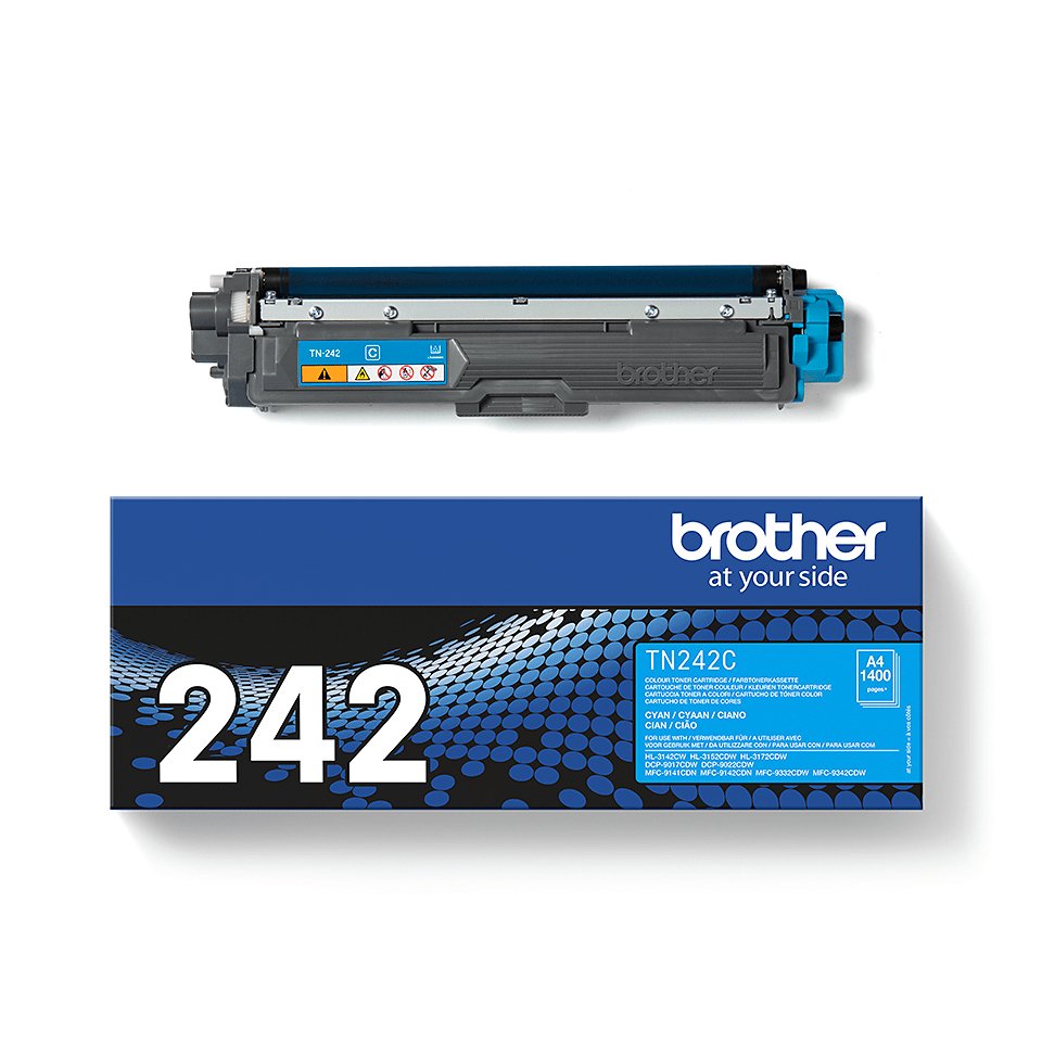 EAN 4977766745598 - Brother TN-242C cartucho de tóner 1 pieza(s) Original Cian imagen 4